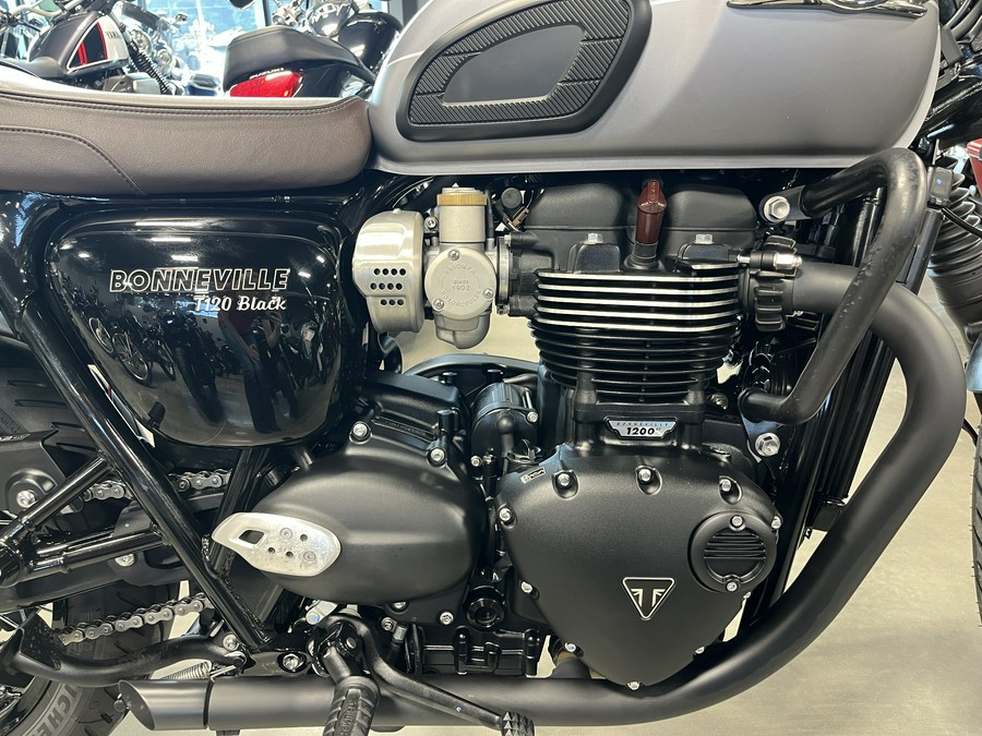 2024 Bonneville T120 Black Graphite/Matt Graphite - Triumph