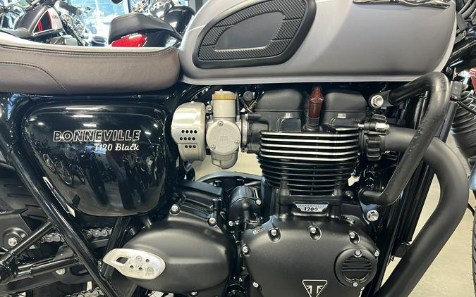 2024 Bonneville T120 Black Graphite/Matt Graphite - Triumph