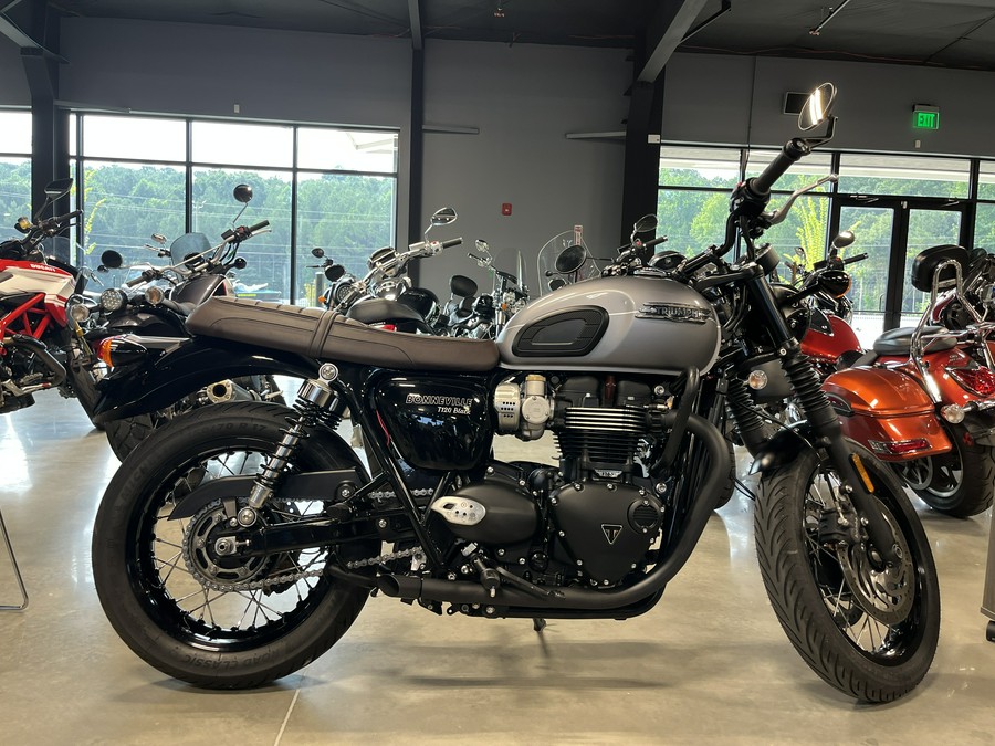 2024 Bonneville T120 Black Graphite/Matt Graphite - Triumph