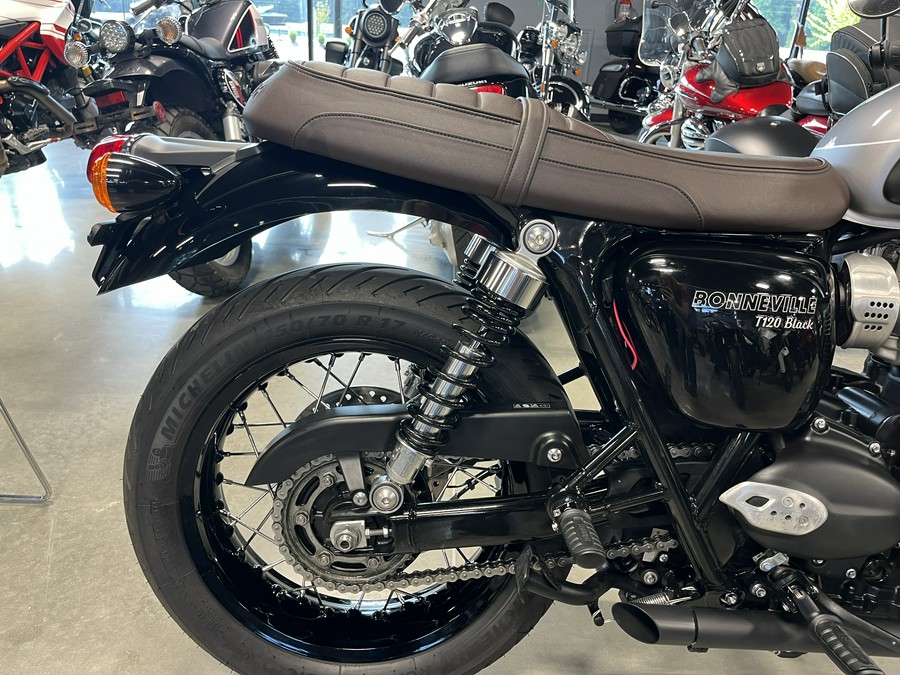 2024 Bonneville T120 Black Graphite/Matt Graphite - Triumph