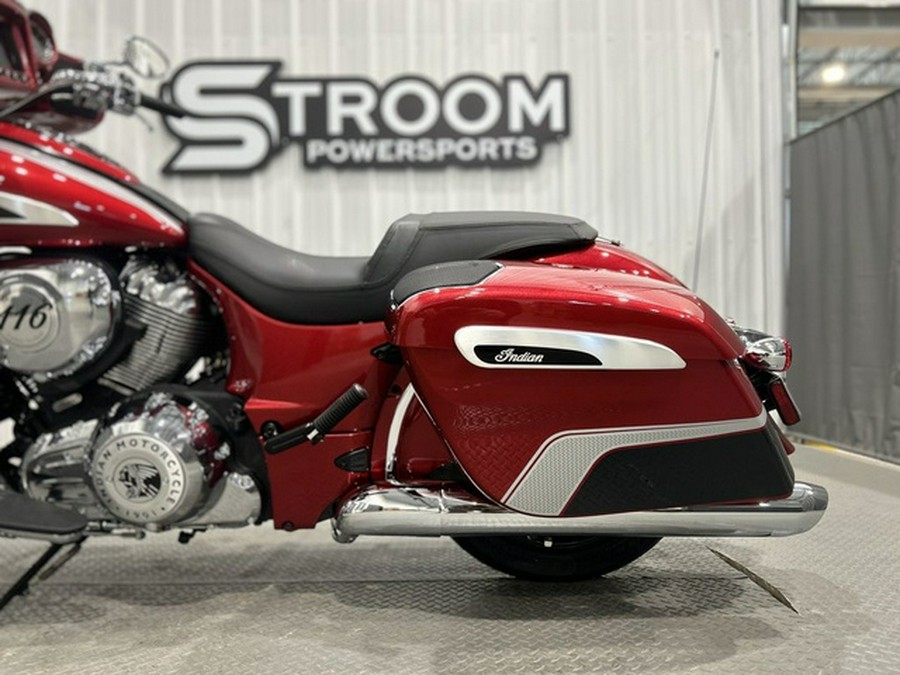 2026 Indian Chieftain Limited w/Powerband Audio Sunset Red Me
