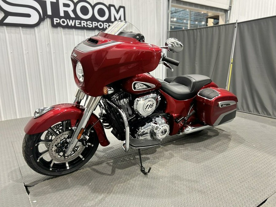 2026 Indian Chieftain Limited w/Powerband Audio Sunset Red Me