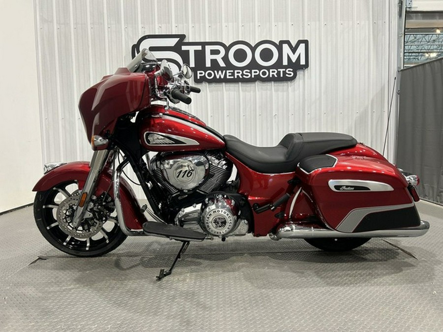 2026 Indian Chieftain Limited w/Powerband Audio Sunset Red Me