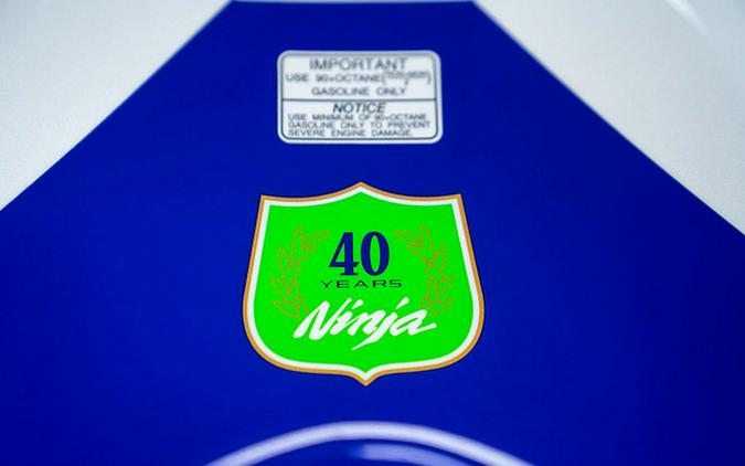 2024 Kawasaki Ninja ZX-6R 40th Anniversary Edition ABS