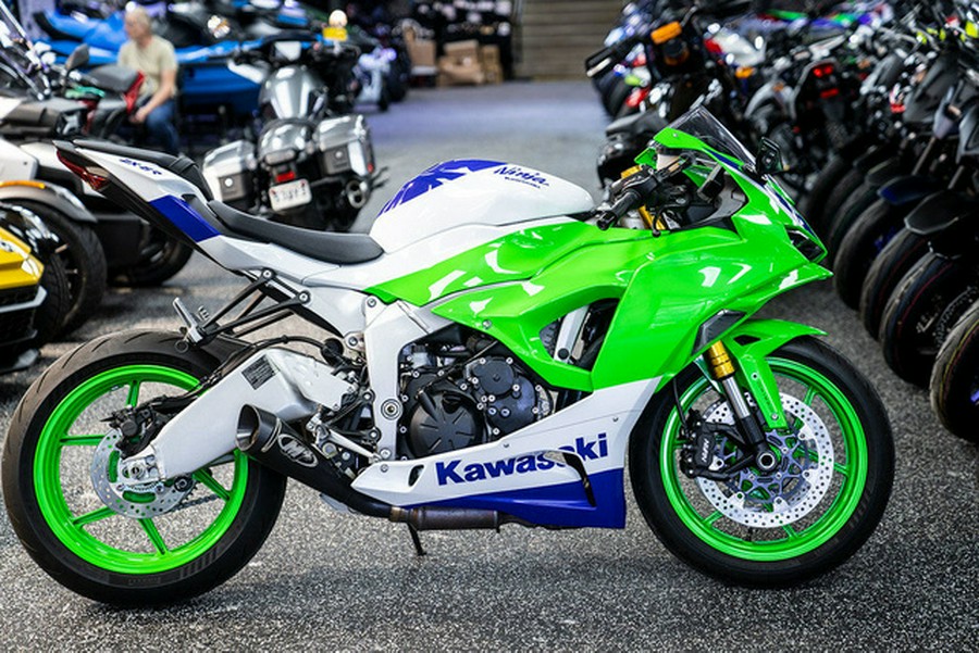 2024 Kawasaki Ninja ZX-6R 40th Anniversary Edition ABS