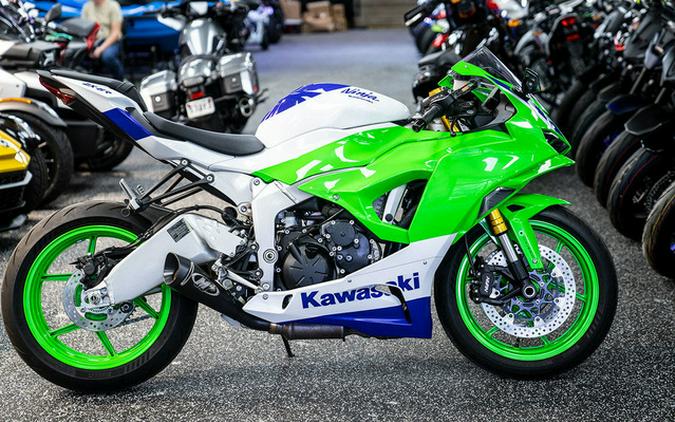 2024 Kawasaki Ninja ZX-6R 40th Anniversary Edition ABS