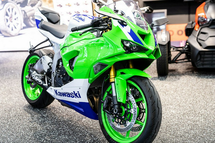 2024 Kawasaki Ninja ZX-6R 40th Anniversary Edition ABS