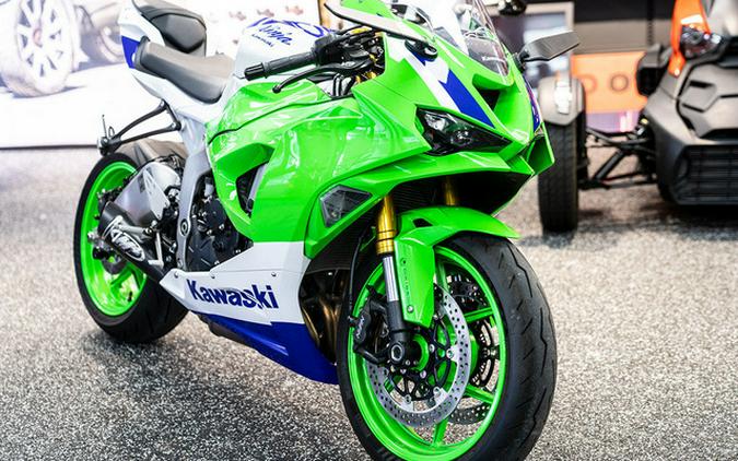2024 Kawasaki Ninja ZX-6R 40th Anniversary Edition ABS