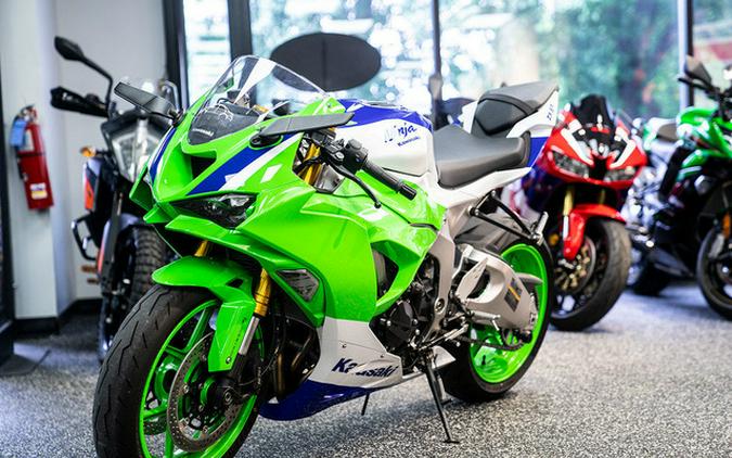 2024 Kawasaki Ninja ZX-6R 40th Anniversary Edition ABS