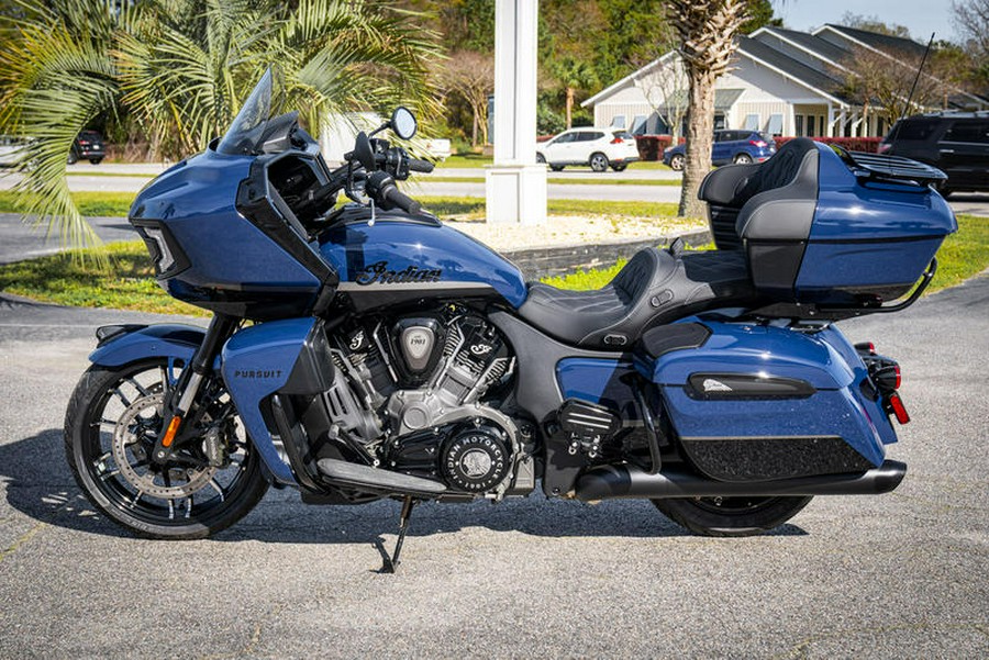 2024 Indian Motorcycle® Pursuit® Dark Horse® with PowerBand Audio Package Springfield Blue