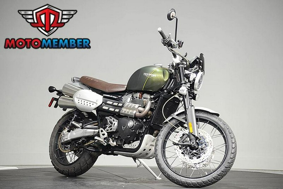2019 Triumph Scrambler 1200 XC Brooklands Green
