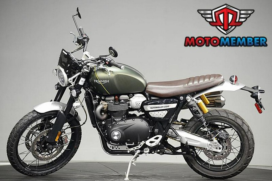 2019 Triumph Scrambler 1200 XC Brooklands Green