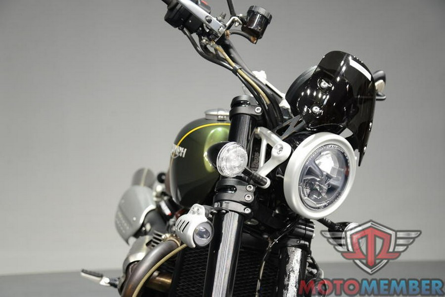 2019 Triumph Scrambler 1200 XC Brooklands Green