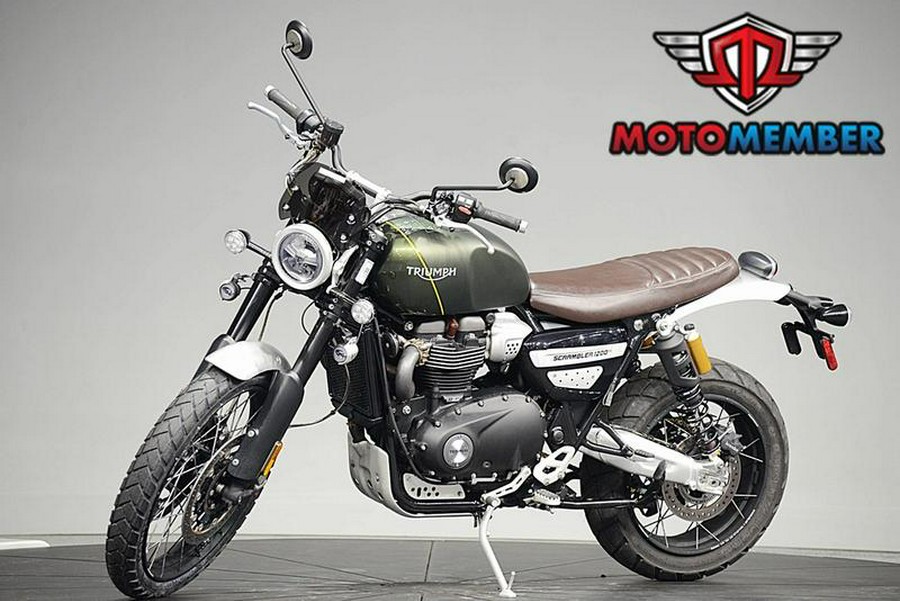 2019 Triumph Scrambler 1200 XC Brooklands Green