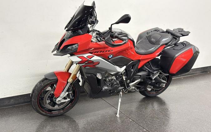 2020 BMW S 1000 XR Racing Red with White Aluminum Metallic Matte