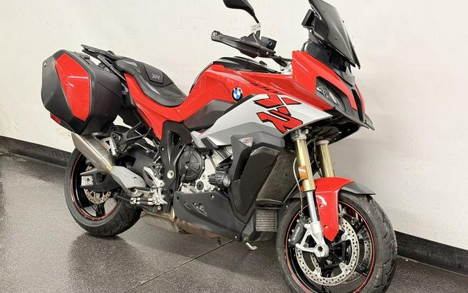 2020 BMW S 1000 XR Racing Red with White Aluminum Metallic Matte