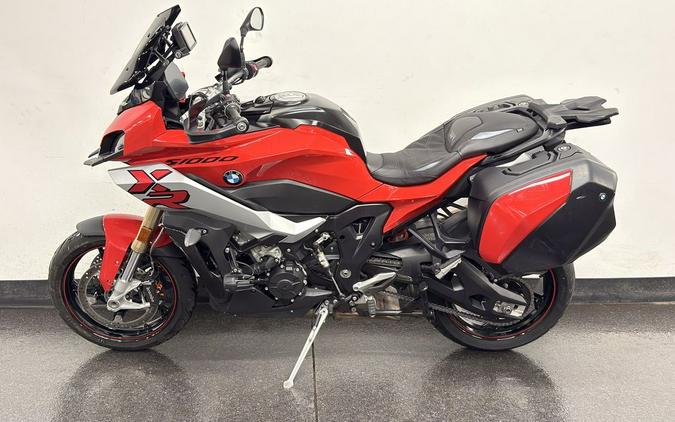 2020 BMW S 1000 XR Racing Red with White Aluminum Metallic Matte