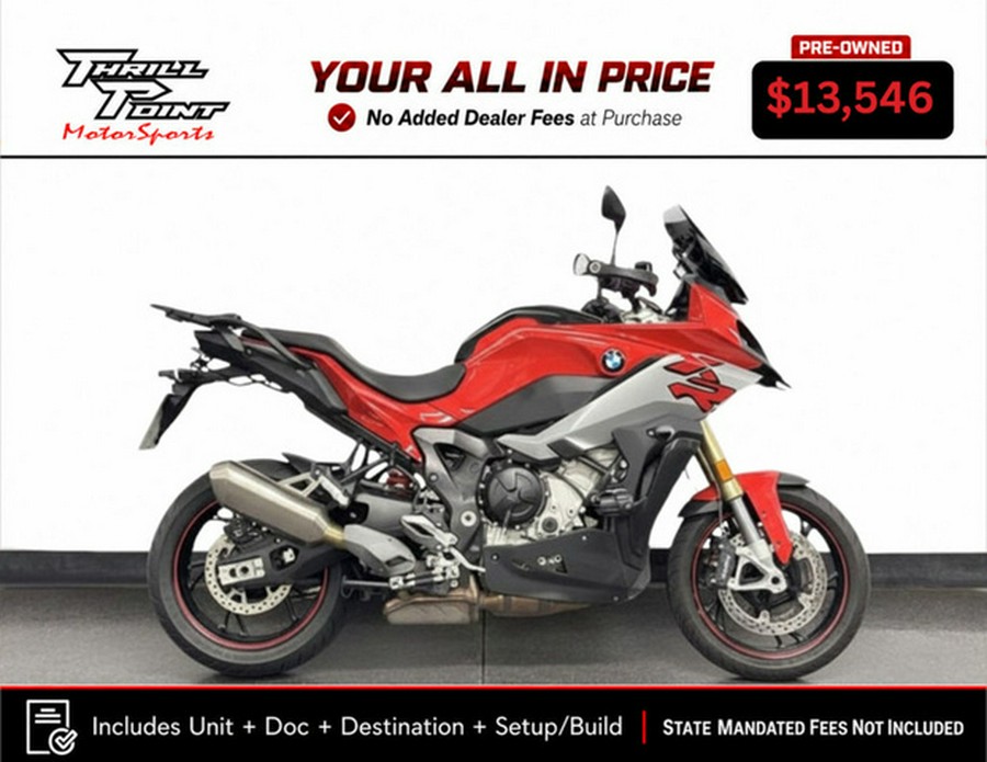 2020 BMW S 1000 XR Racing Red with White Aluminum Metallic Matte 1000 XR Racing Red With White Aluminum Metallic