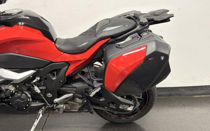2020 BMW S 1000 XR Racing Red with White Aluminum Metallic Matte
