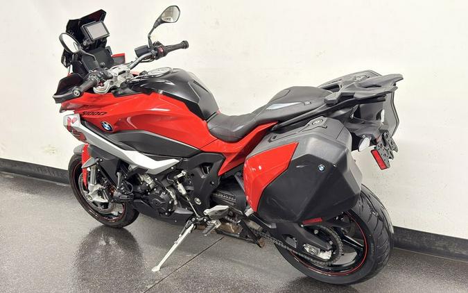 2020 BMW S 1000 XR Racing Red with White Aluminum Metallic Matte