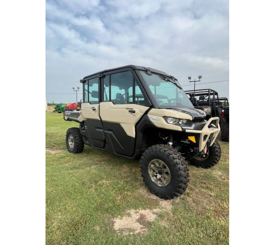 2024 Can-Am® Defender MAX Limited HD10 Desert Tan & Timeless Black