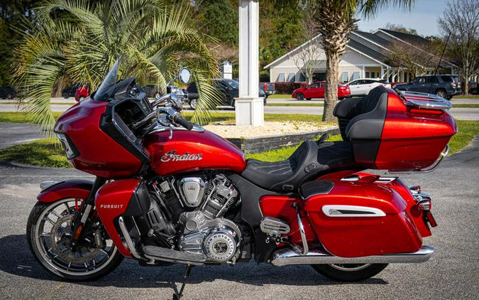 2024 Indian Motorcycle® Pursuit® Limited® with PowerBand Audio Package Sunset Red Metallic