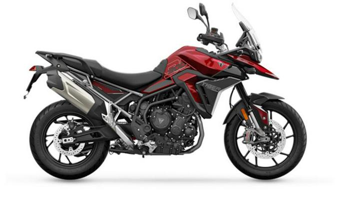 2025 Triumph Tiger 900 GT Pro Carnival Red / Sapphire Black