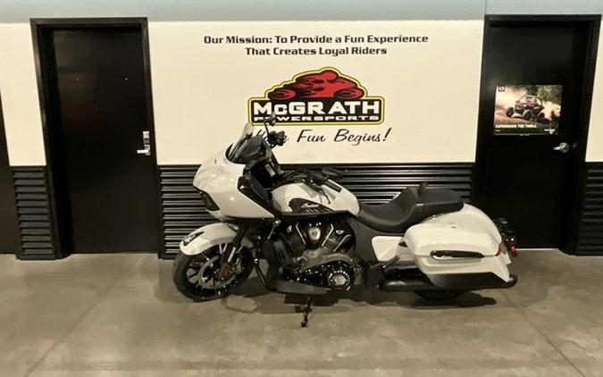 2026 Indian Challenger Dark Horse 112 Chalk with Black Metallic