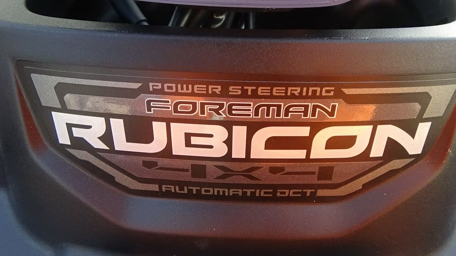 2026 Honda FourTrax Foreman Rubicon 4x4 Automatic DCT EPS Deluxe