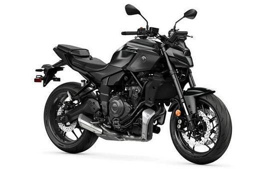 2026 Yamaha MT-07 Matte Charcoal Black