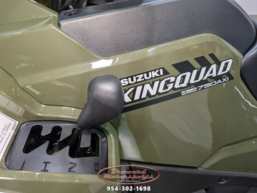 2024 Suzuki KingQuad 750 AXi Power Steering