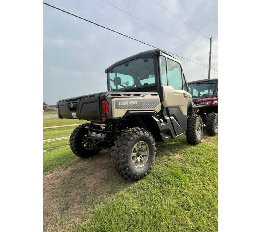 2024 Can-Am® Defender Limited HD10 Desert Tan & Timeless Black