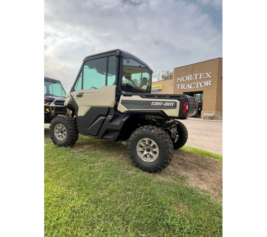 2024 Can-Am® Defender Limited HD10 Desert Tan & Timeless Black