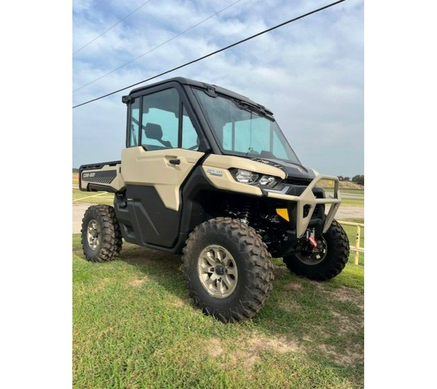 2024 Can-Am® Defender Limited HD10 Desert Tan & Timeless Black