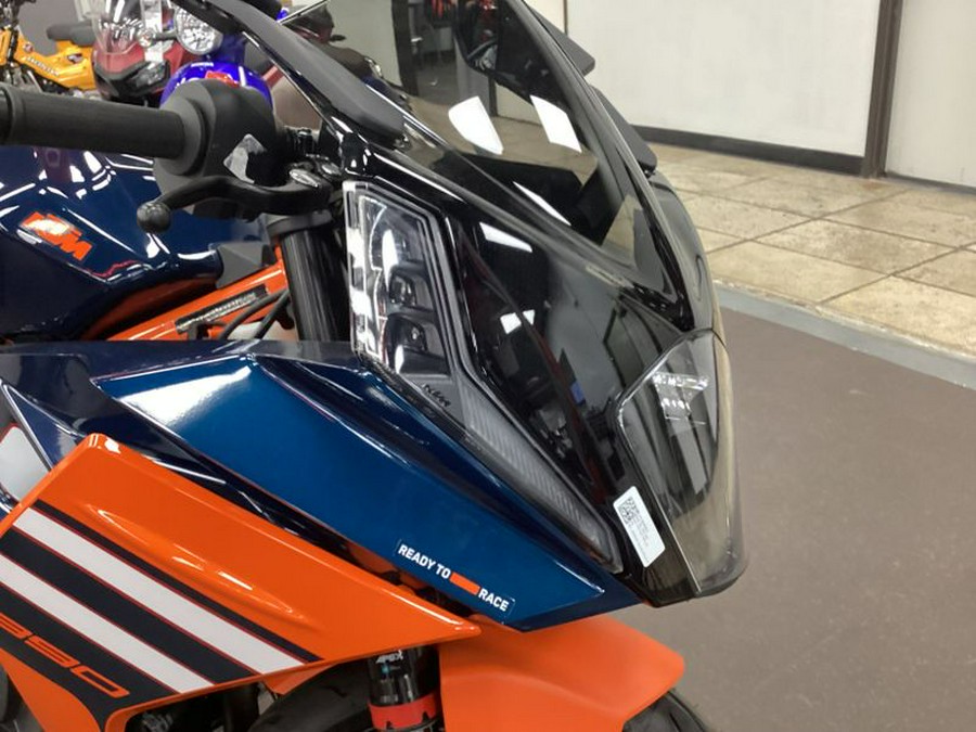 New 2024 KTM RC 390 BLUE