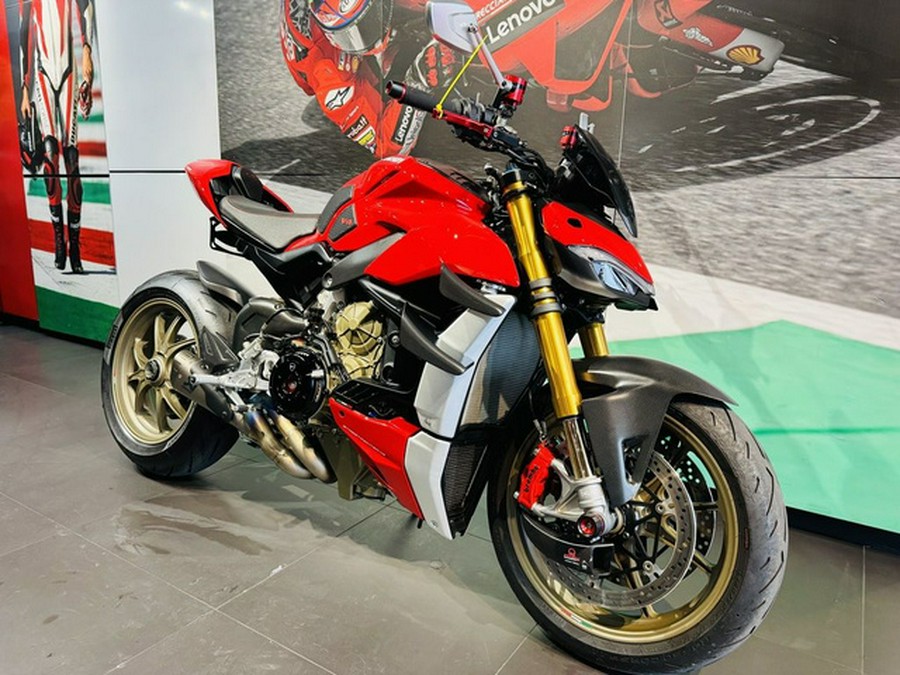 2022 Ducati Streetfighter V4 S Ducati Red