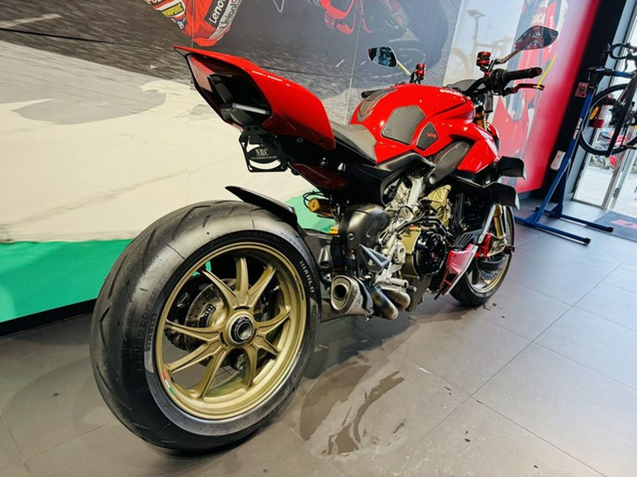 2022 Ducati Streetfighter V4 S Ducati Red