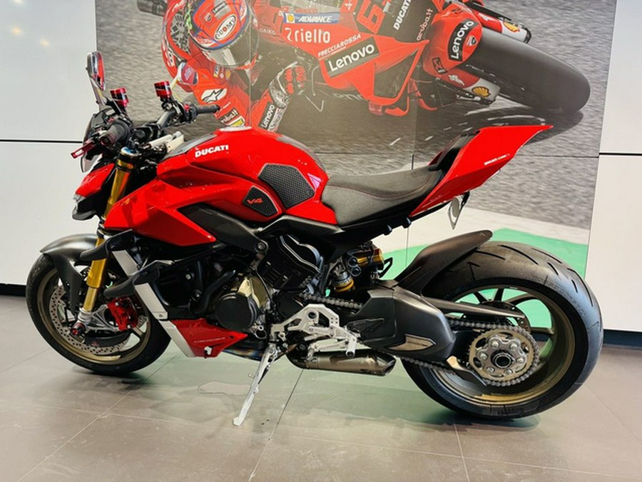 2022 Ducati Streetfighter V4 S Ducati Red