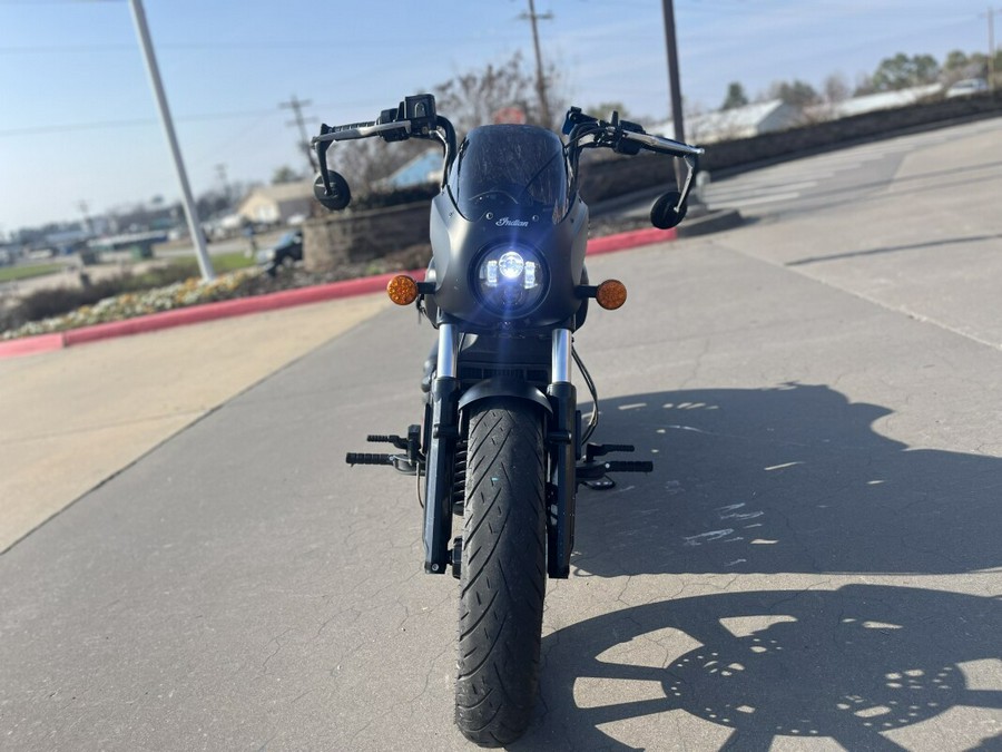 2022 Indian Scout, BLACK