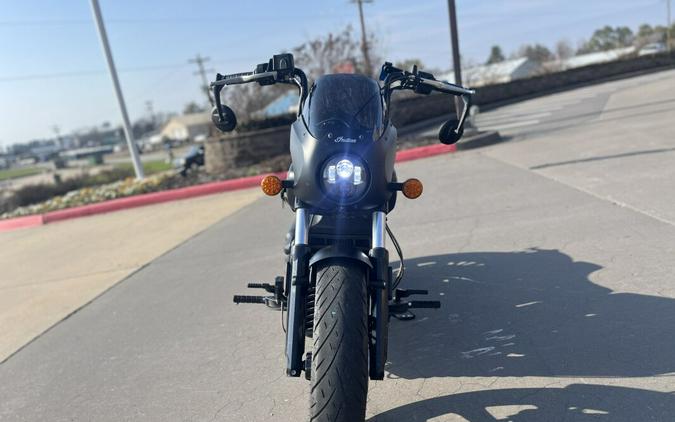 2022 Indian Scout, BLACK