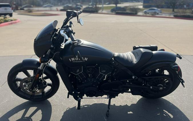 2022 Indian Scout, BLACK