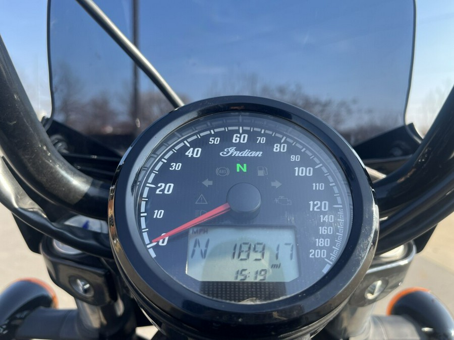 2022 Indian Scout, BLACK