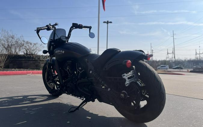 2022 Indian Scout, BLACK