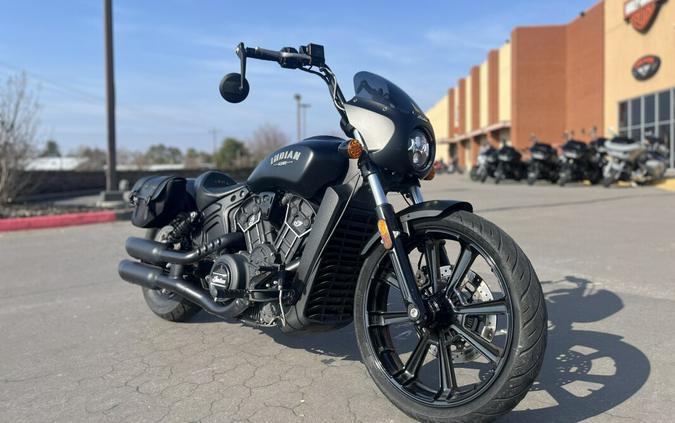 2022 Indian Scout, BLACK