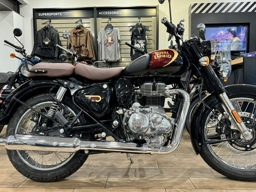 2023 Royal Enfield Classic 350 Halcyon Black