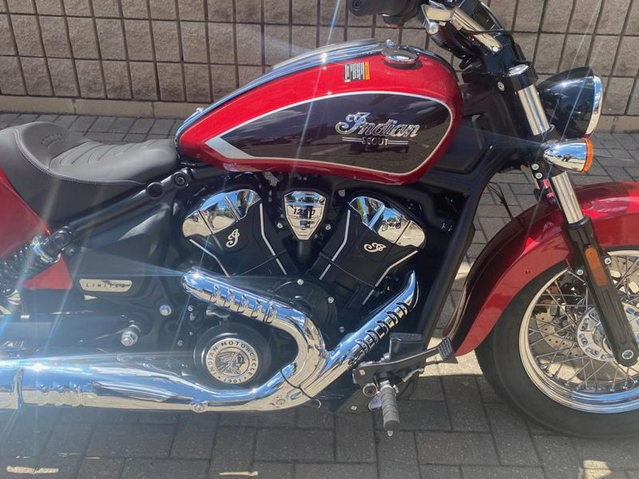 2025 Indian Motorcycle® Scout® Classic Limited +Tech Sunset Red Metallic