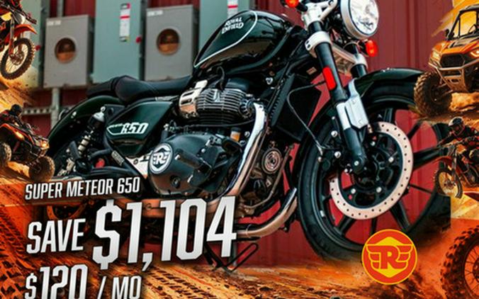 2024 Royal Enfield Super Meteor 650 Astral Green