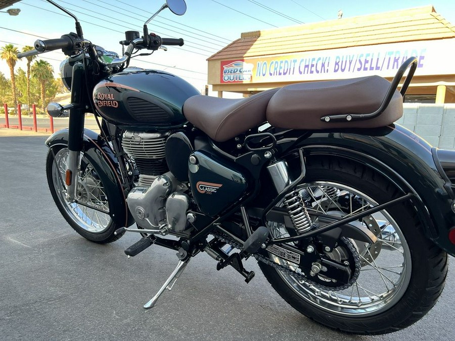 2023 Royal Enfield Classic 350 Halcyon Green