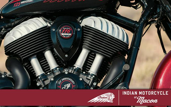 2026 Indian Motorcycle® Chief Vintage 125th Anniversary Edition 125th Anniversary Red with Black Cr