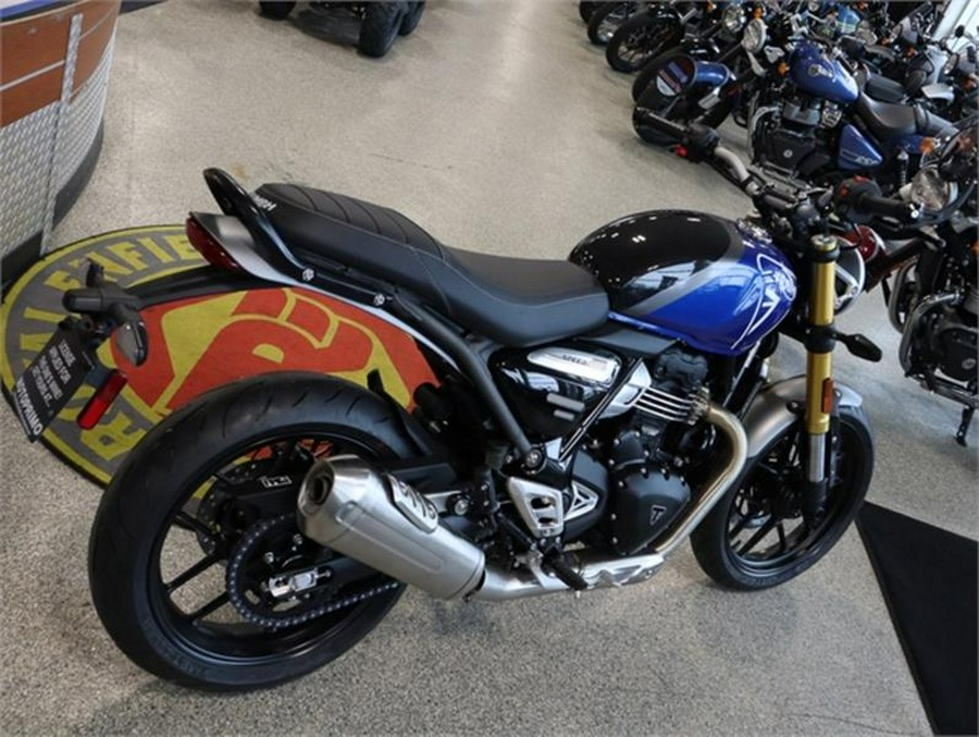 2024 Triumph Speed 400 Caspian Blue / Storm Grey